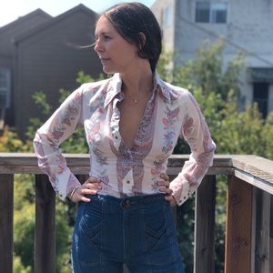 Vintage snap front western